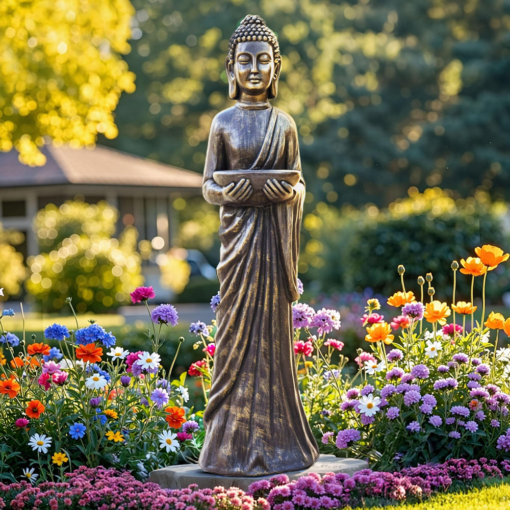 Ultym Buddha front view showing full statue and calm focal point