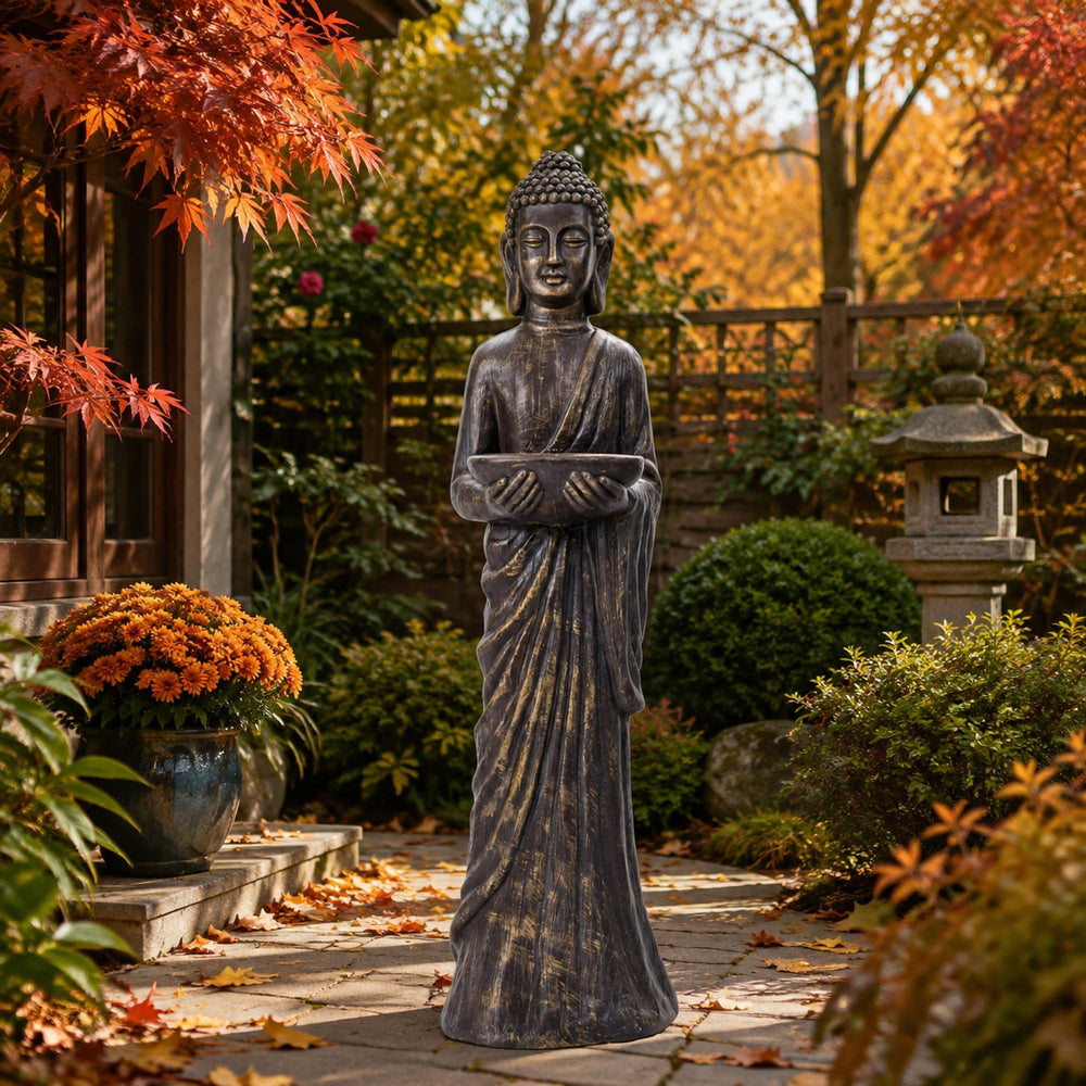 Ultym Buddha in indoor niche showing versatile interior accent