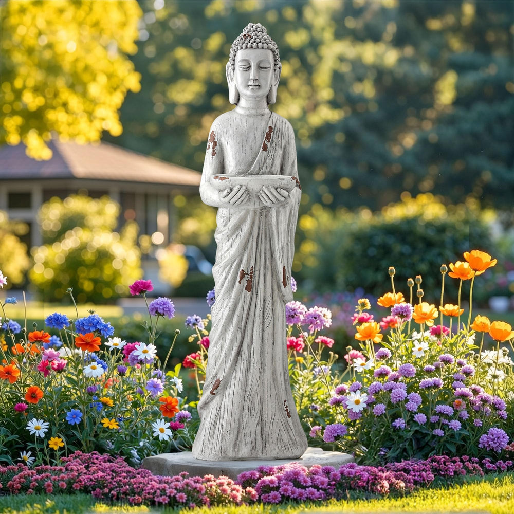 Ultym Buddha statue front view showing peaceful pose and focal impact