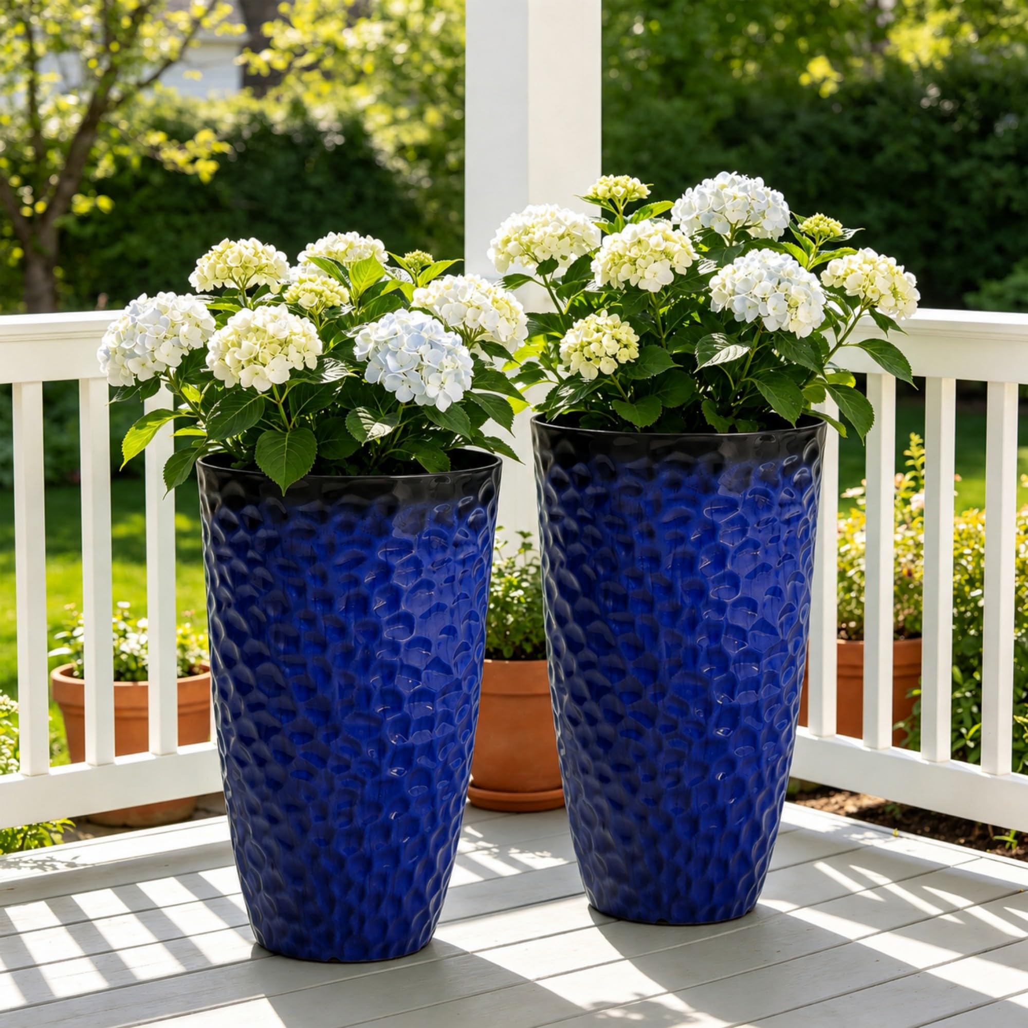 Ultym placed on balcony showing outdoor resilience and modern styling