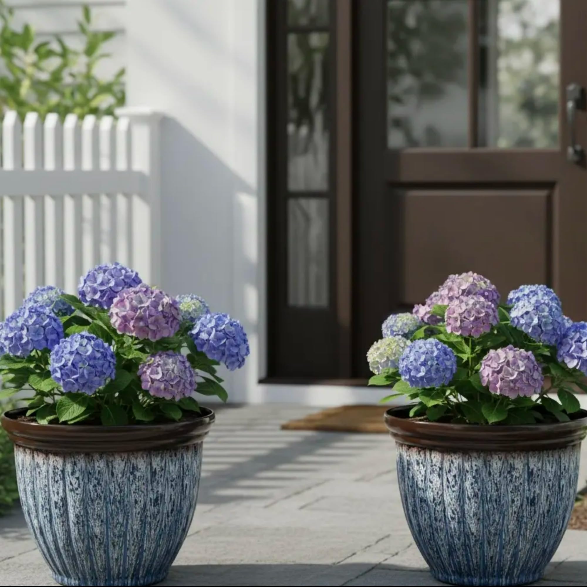 Ultym planter styled indoors by window to enhance interior greenery benefit