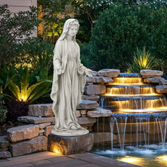 Ultym Madonna statue side profile highlighting sculpted detail and longevity
