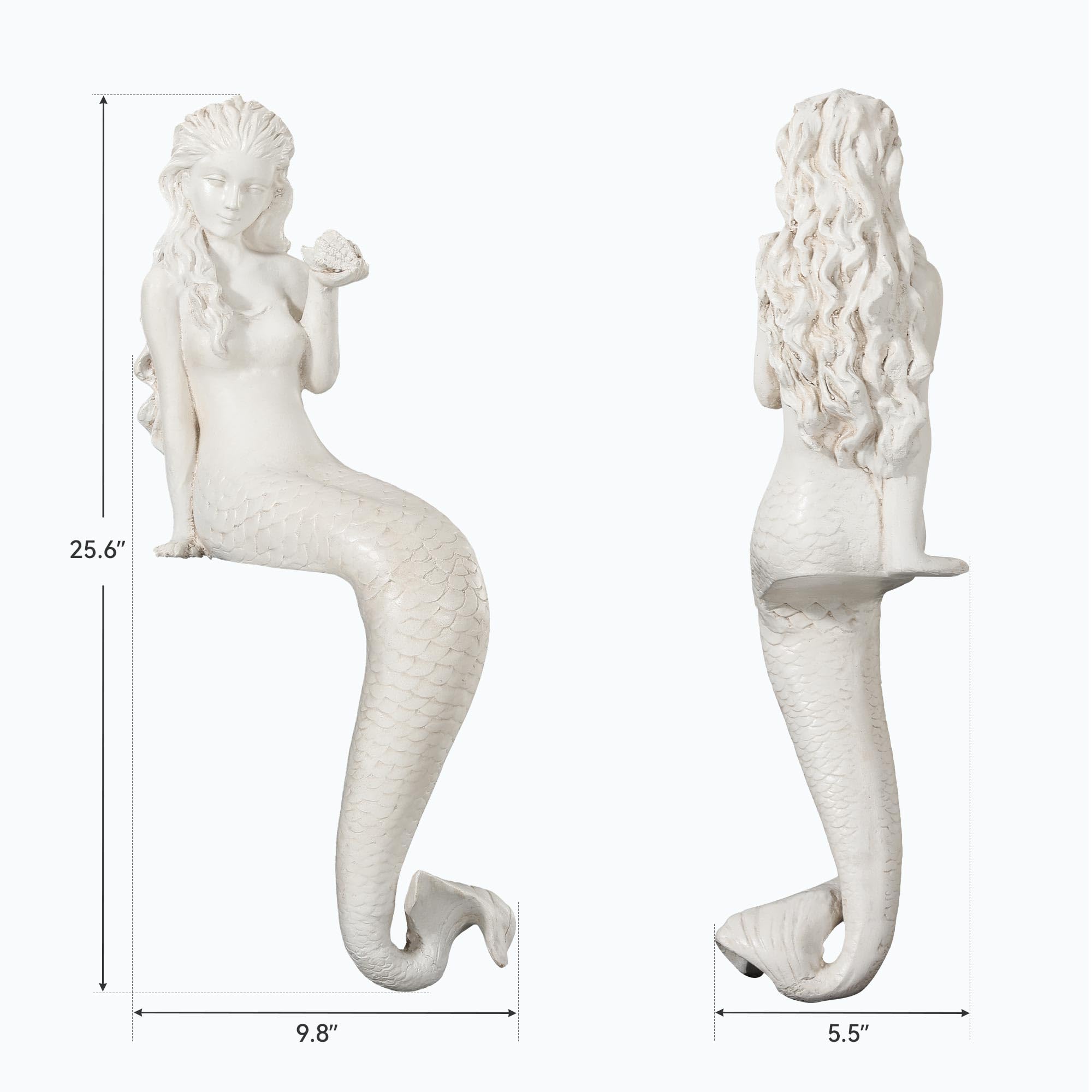 Ultym mermaid unboxed packaging and statue ready for setup and painting