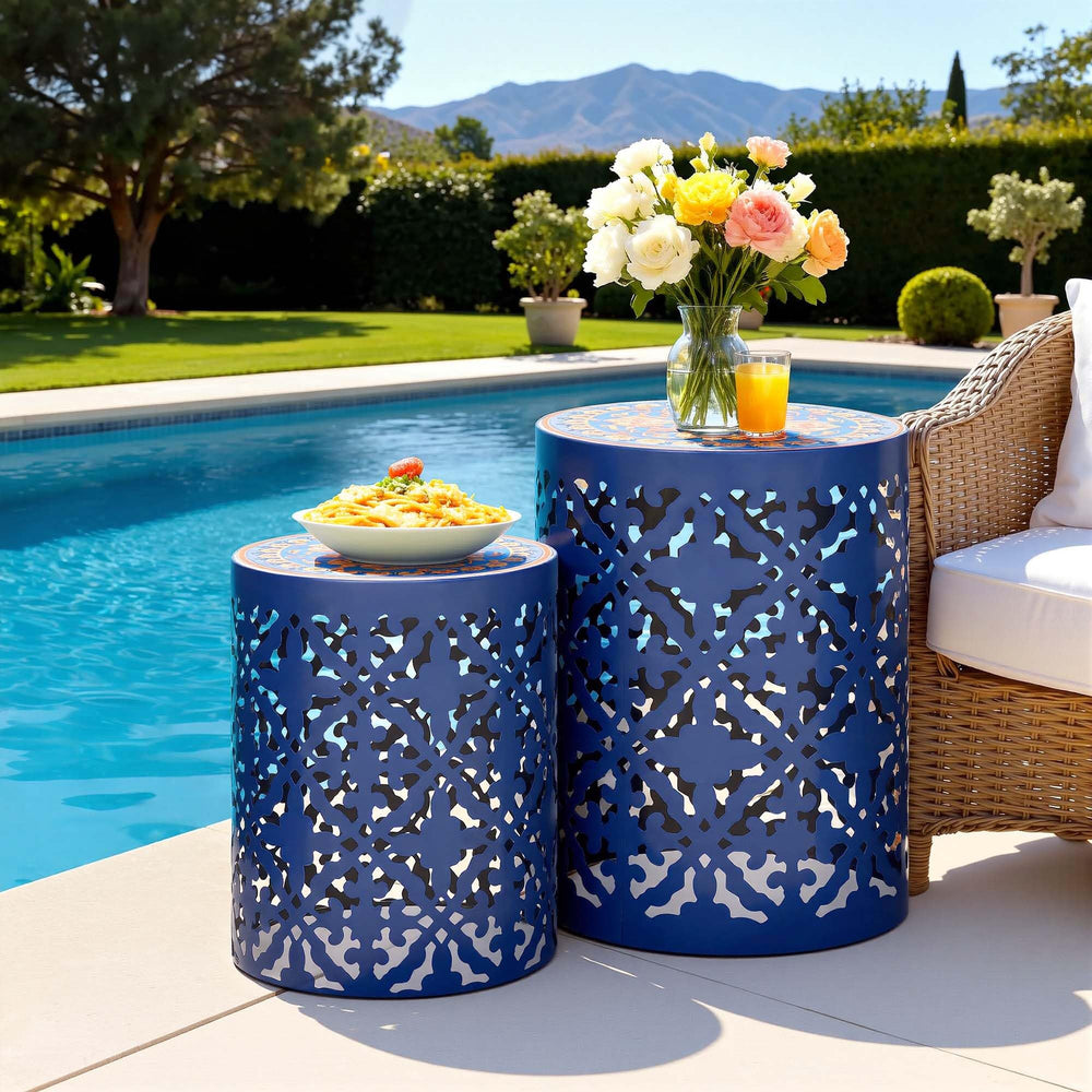 Ultym mosaic-style tabletop texture close-up emphasizing classic visual interest