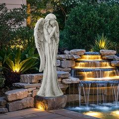 Ultym praying angel side profile highlighting silhouette and durable construction benefit