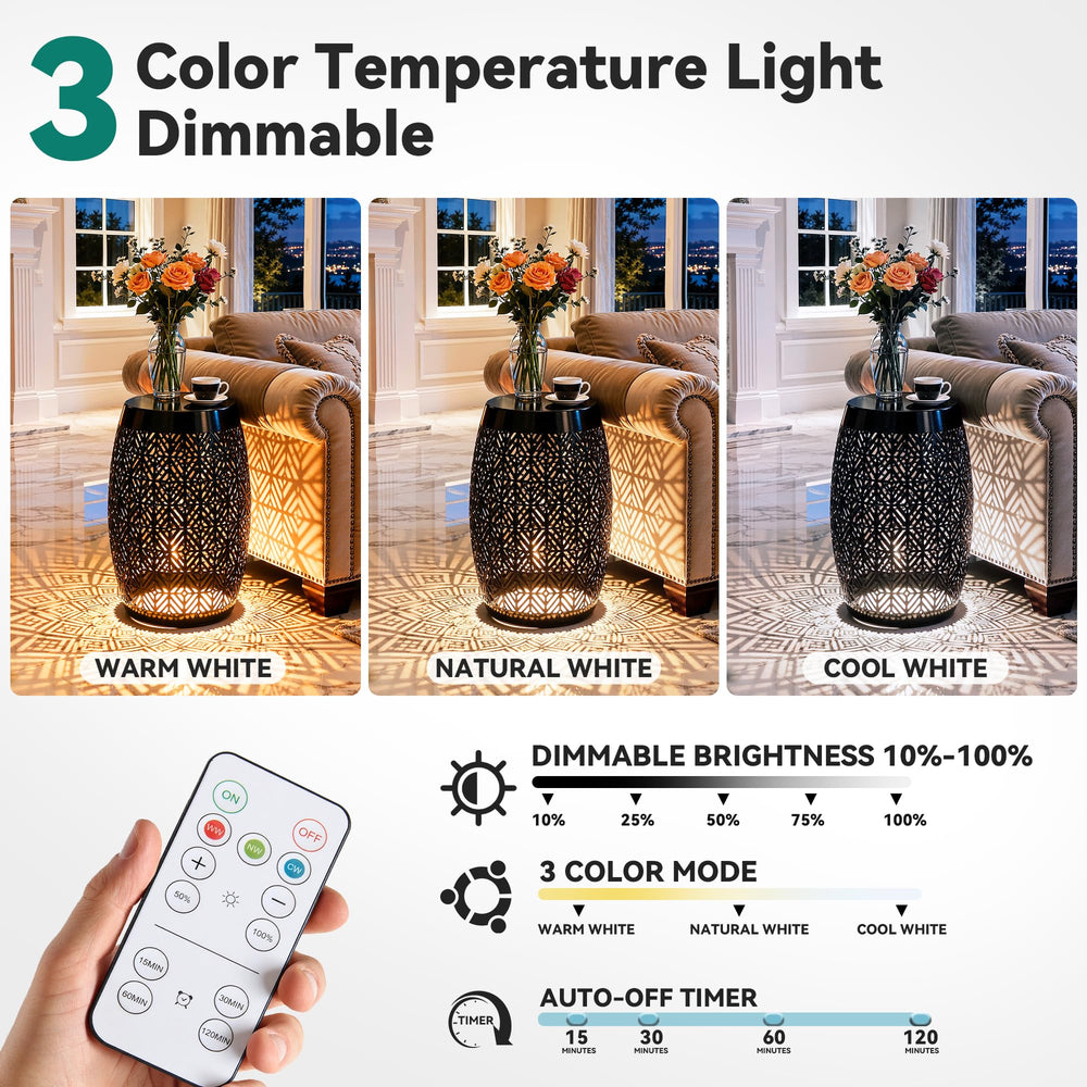 Ultym remote control and settings image showing convenience of wireless control benefit