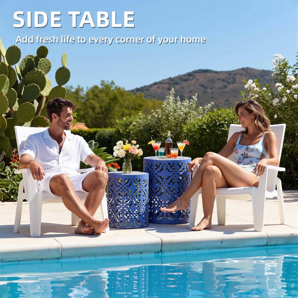 Ultym table staged on a patio illustrating durable outdoor-ready use