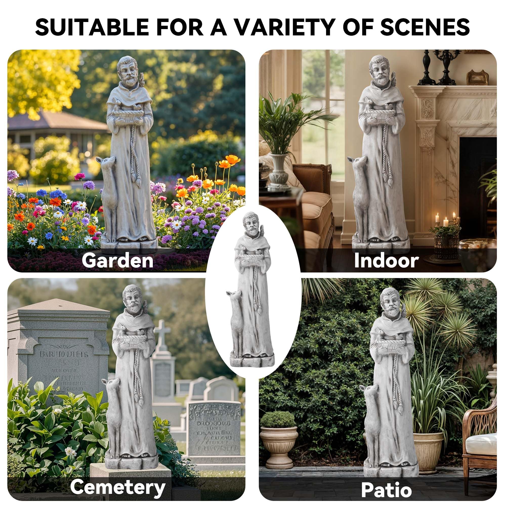 Ultym St Francis weather-resistant finish close-up protecting detail outdoors