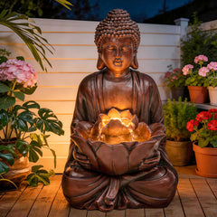Ultym Zen Buddha side profile detail highlighting sculpted features and durability benefit