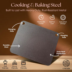 UMAID side view showing 1/4 inch thickness for heat retention benefit