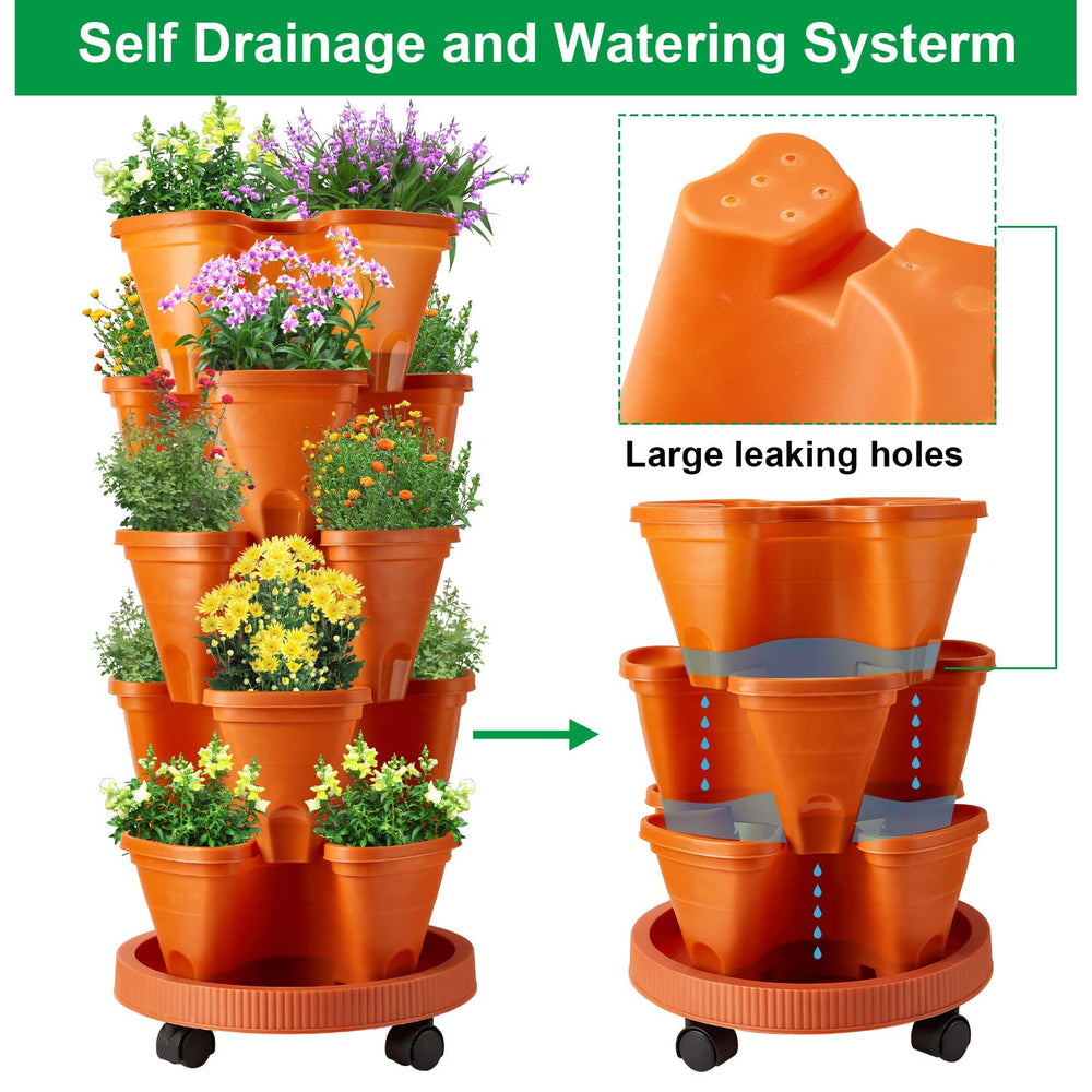 Umigy single tier used separately for flexible planting options