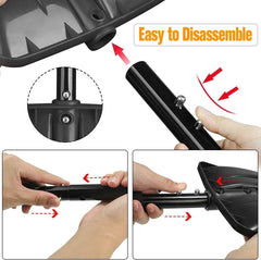 UMUACCAN foam-wrapped handle detail providing secure grip and reduced hand fatigue