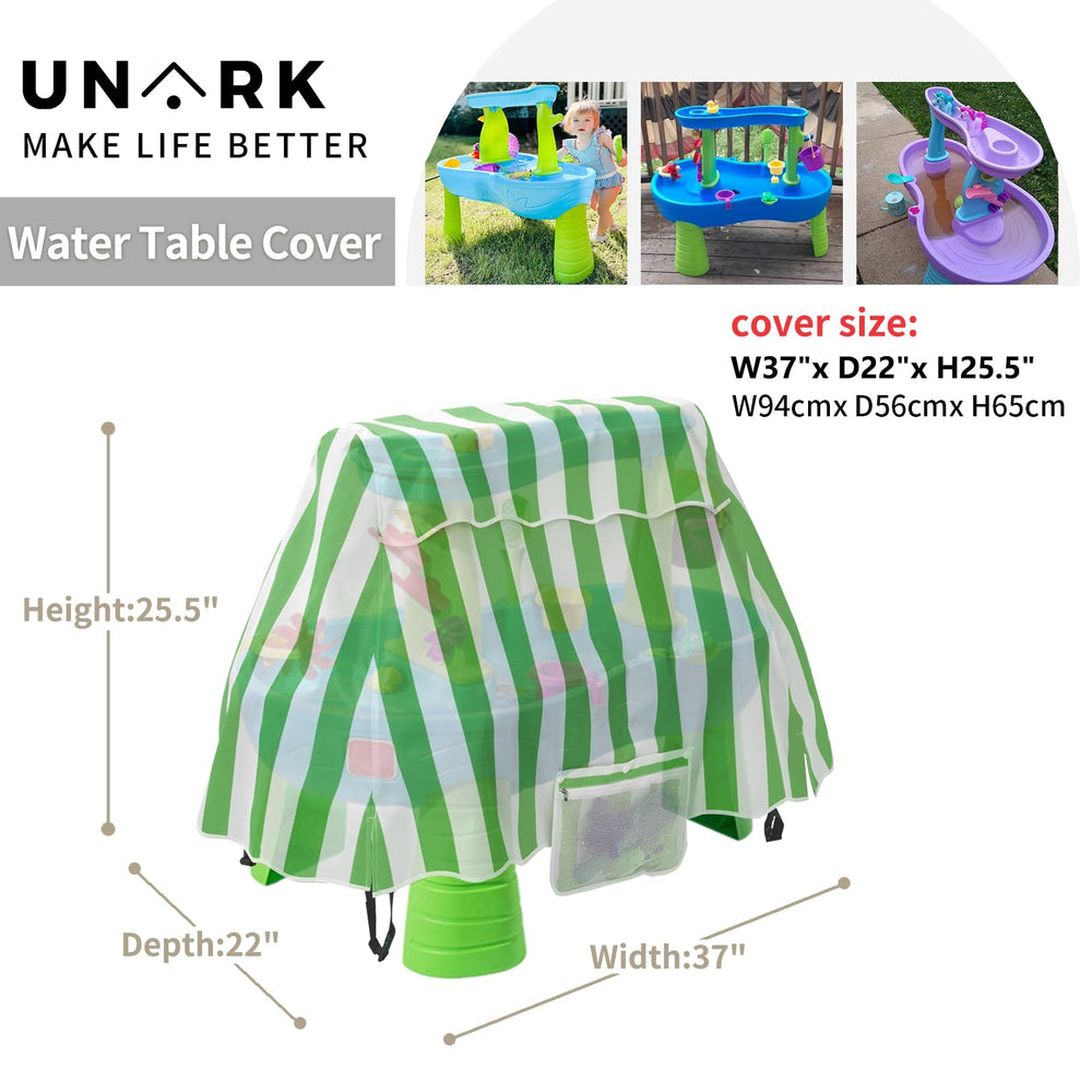 UNARK cover folded into compact shape for convenient storage