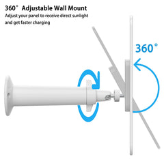 Uncle Squirre long 13.1ft cable and connector detail for flexible placement benefit