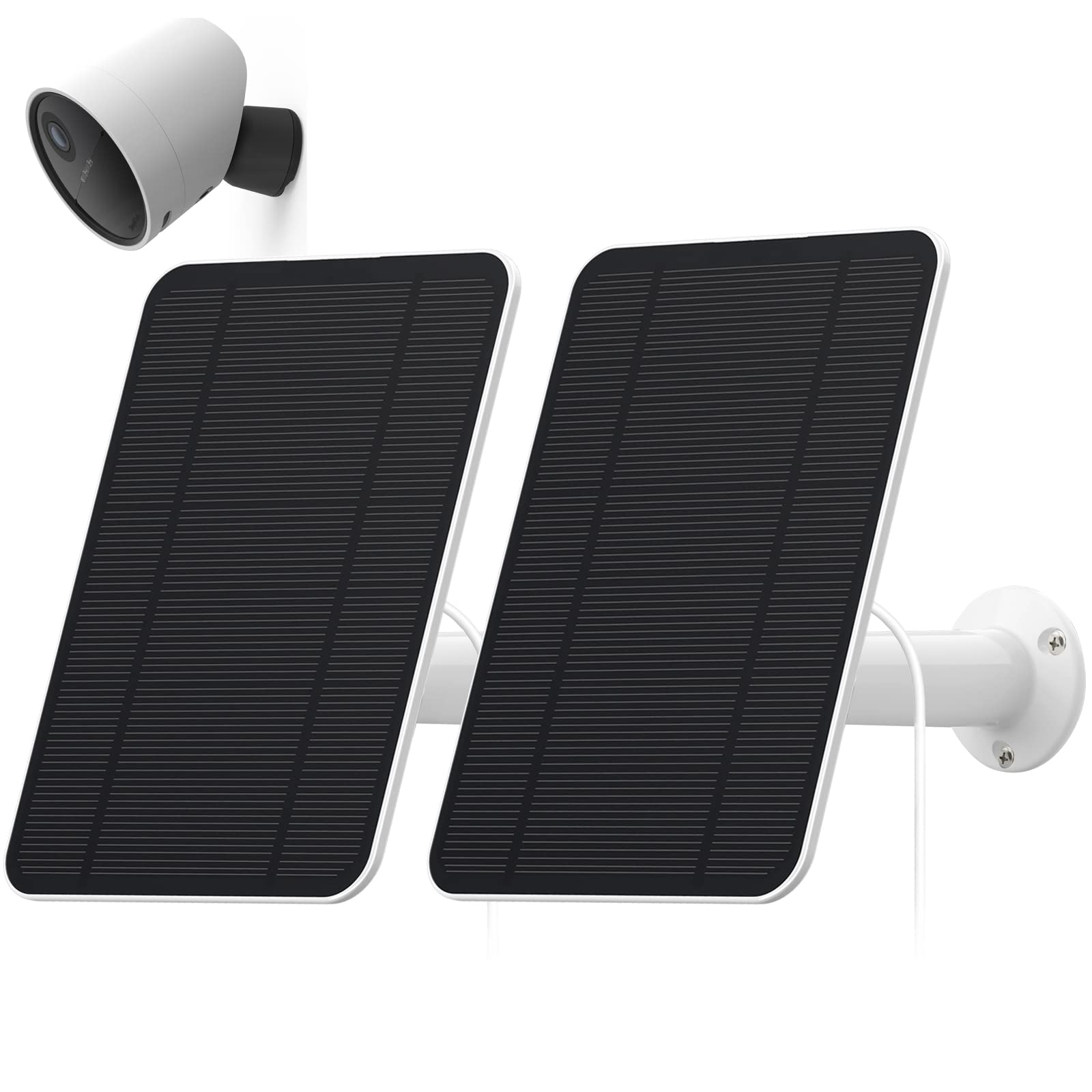 Uncle Squirre solar panel front view showing compact design and fast charging