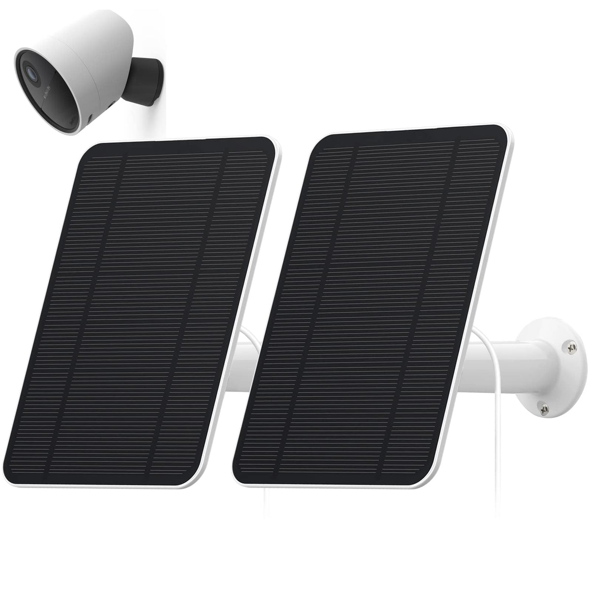 Uncle Squirre solar panel front view showing compact design and fast charging