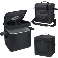 Undomip front view showing secure fit and easy portability