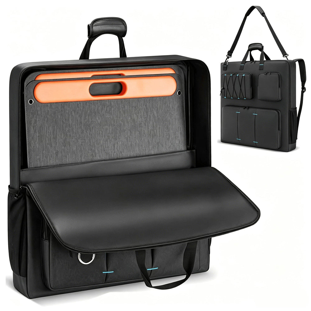 Undomip front view padded carrying case showing durable protection benefit