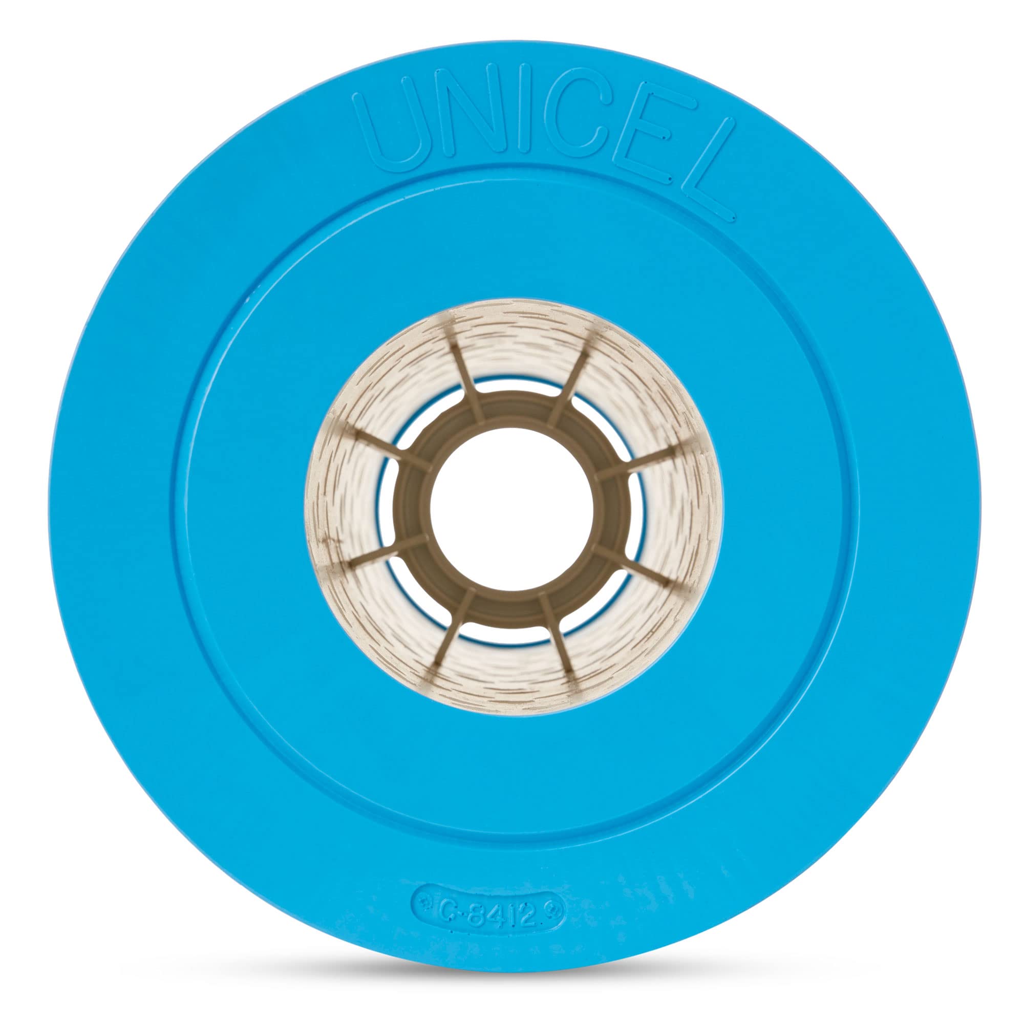 Unicel close-up of molded gasket end cap ensuring correct seal and compatibility