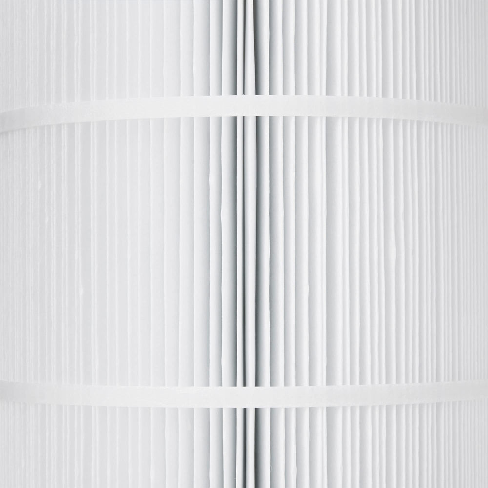 Unicel detailed pleat texture photo showing 172 pleats for improved filtration