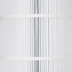 Unicel detailed pleat texture photo showing 172 pleats for improved filtration