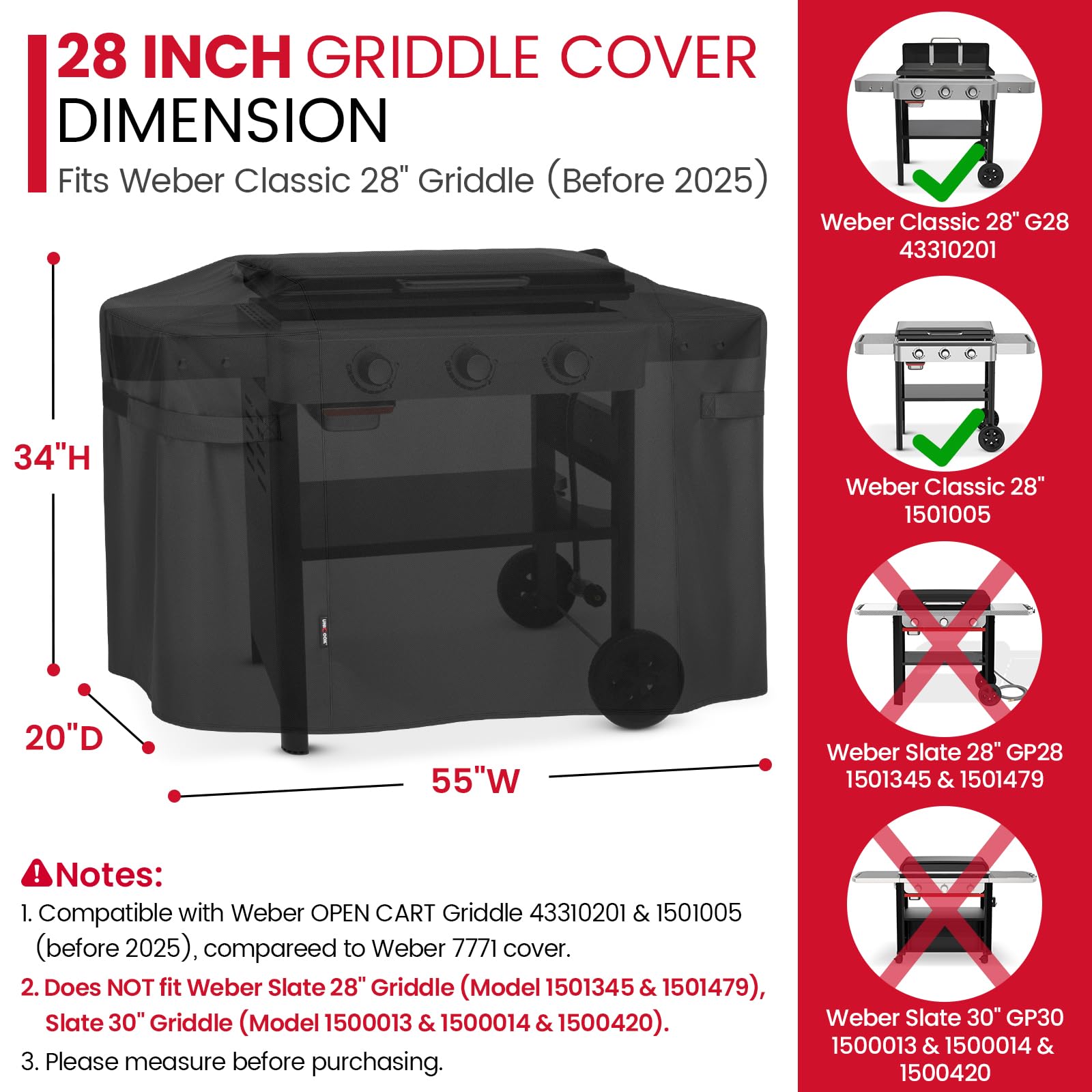 Unicook close-up of vinyl coating shows waterproof weather protection