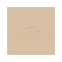 Unicook front view of square pizza stone showing durable build and fit