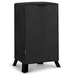 Unicook front view cover on smoker showing full protection and weatherproof benefit