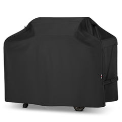 Unicook front view of 75in grill cover protecting entire grill