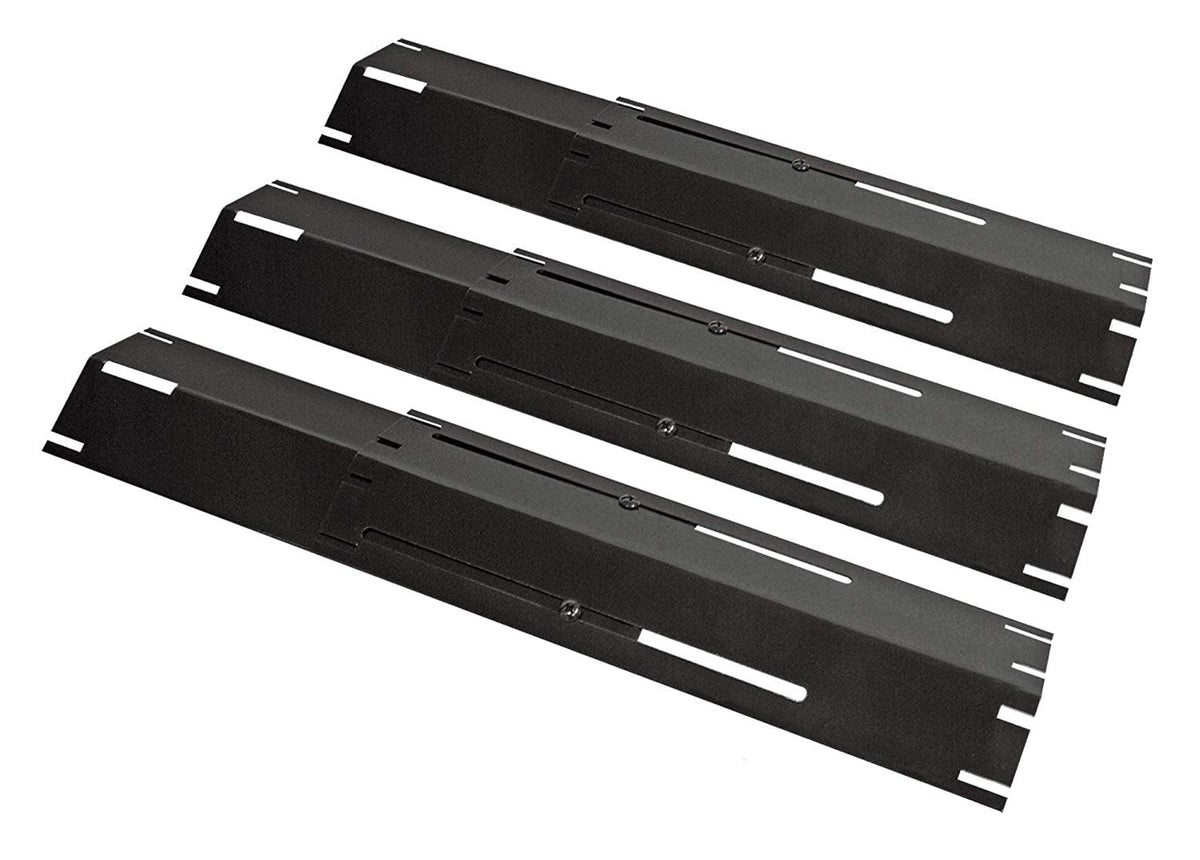 Unicook front view of three adjustable heat plates showing full set and coverage benefit