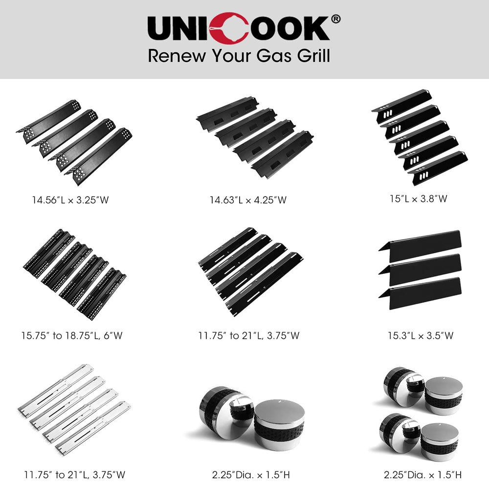 Unicook heat plates in a backyard grill setup, restores grill function and flavor