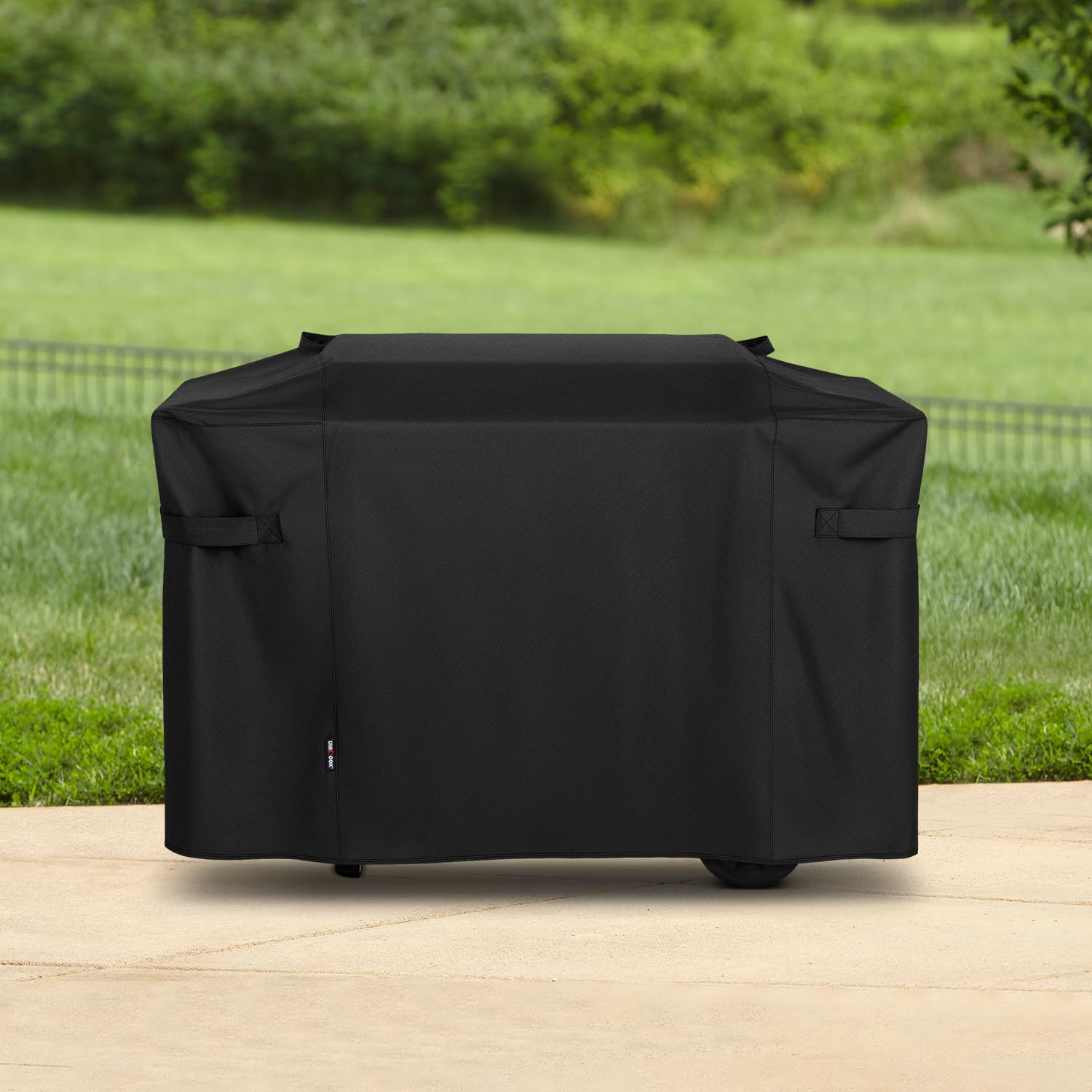 Unicook folded cover for compact storage saving space when not in use