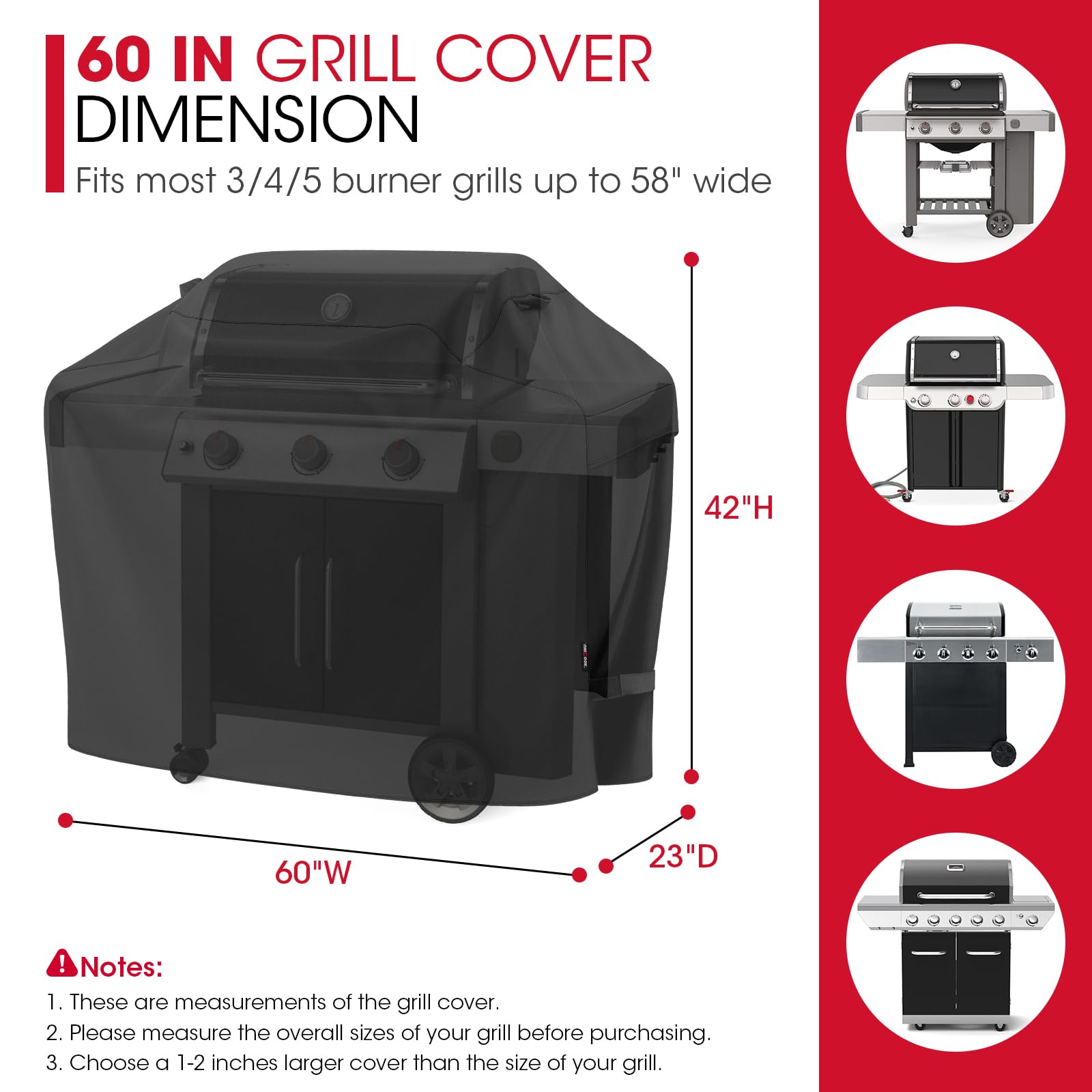 Unicook covered mesh vent detail that improves air circulation