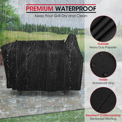 Unicook side wind strap attachment keeping the cover secure in storms