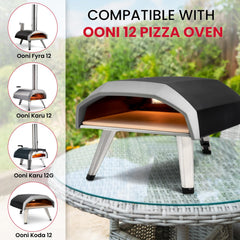 Unicook stone inside oven demonstrating ready-to-bake heat retention benefit
