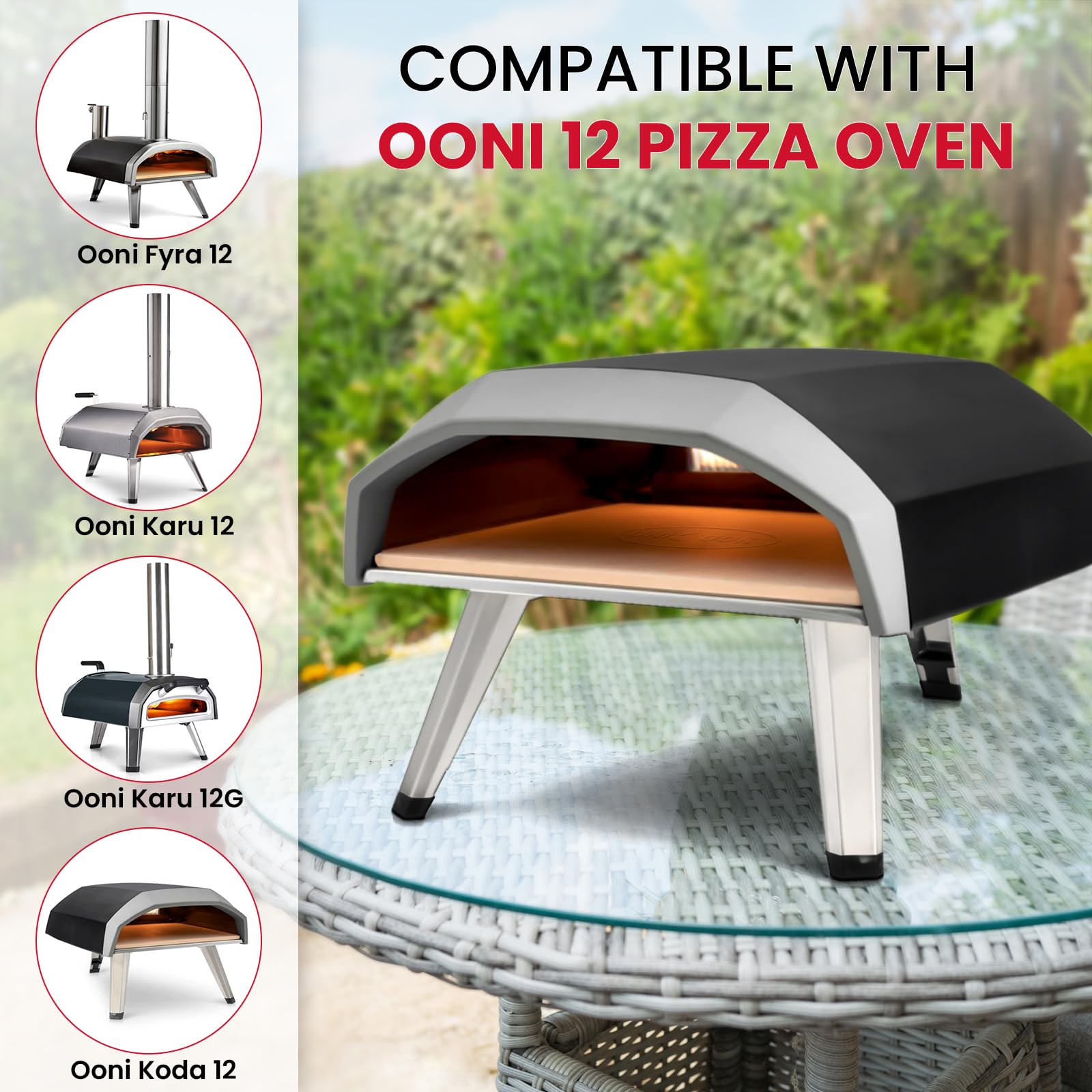 Unicook stone placed inside oven demonstrating correct installation and even preheating