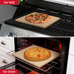 Unicook stone placed in an oven showing even heating benefit for consistent bakes