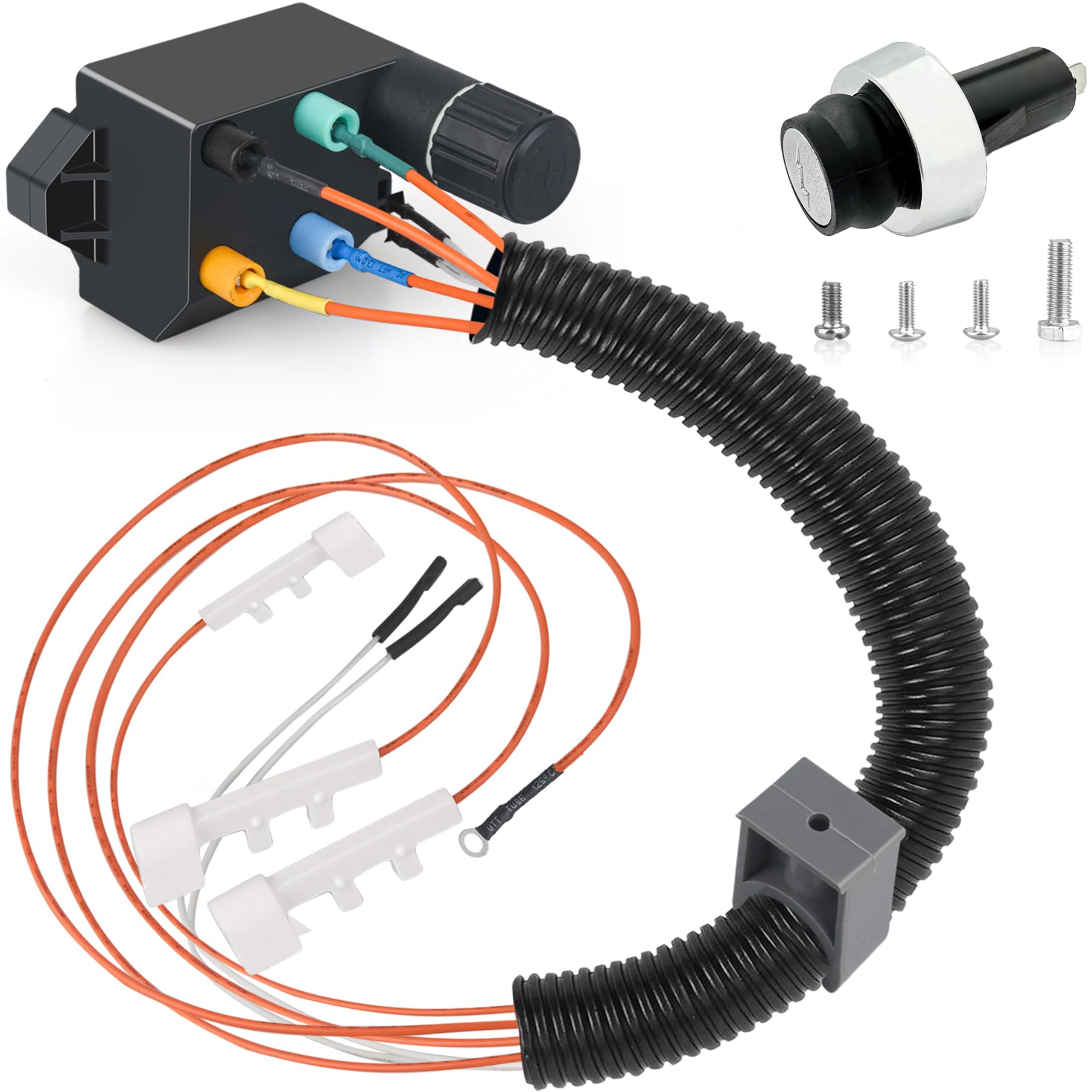 Unidanho 66354 front assembly showing ignition module and switch, reliable replacement