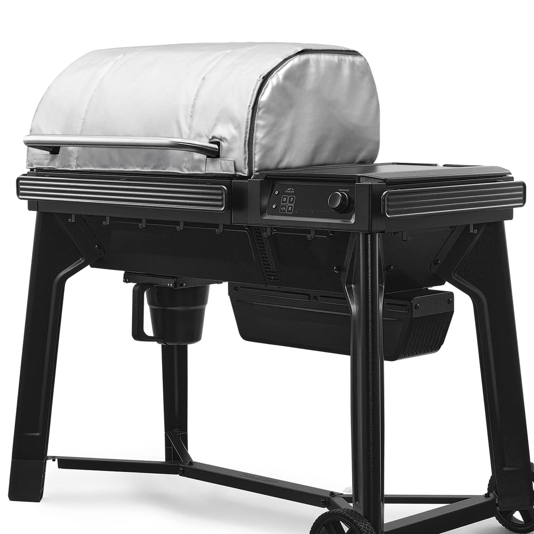 Unidanho front view of Woodridge insulated blanket showing fit and protection benefits