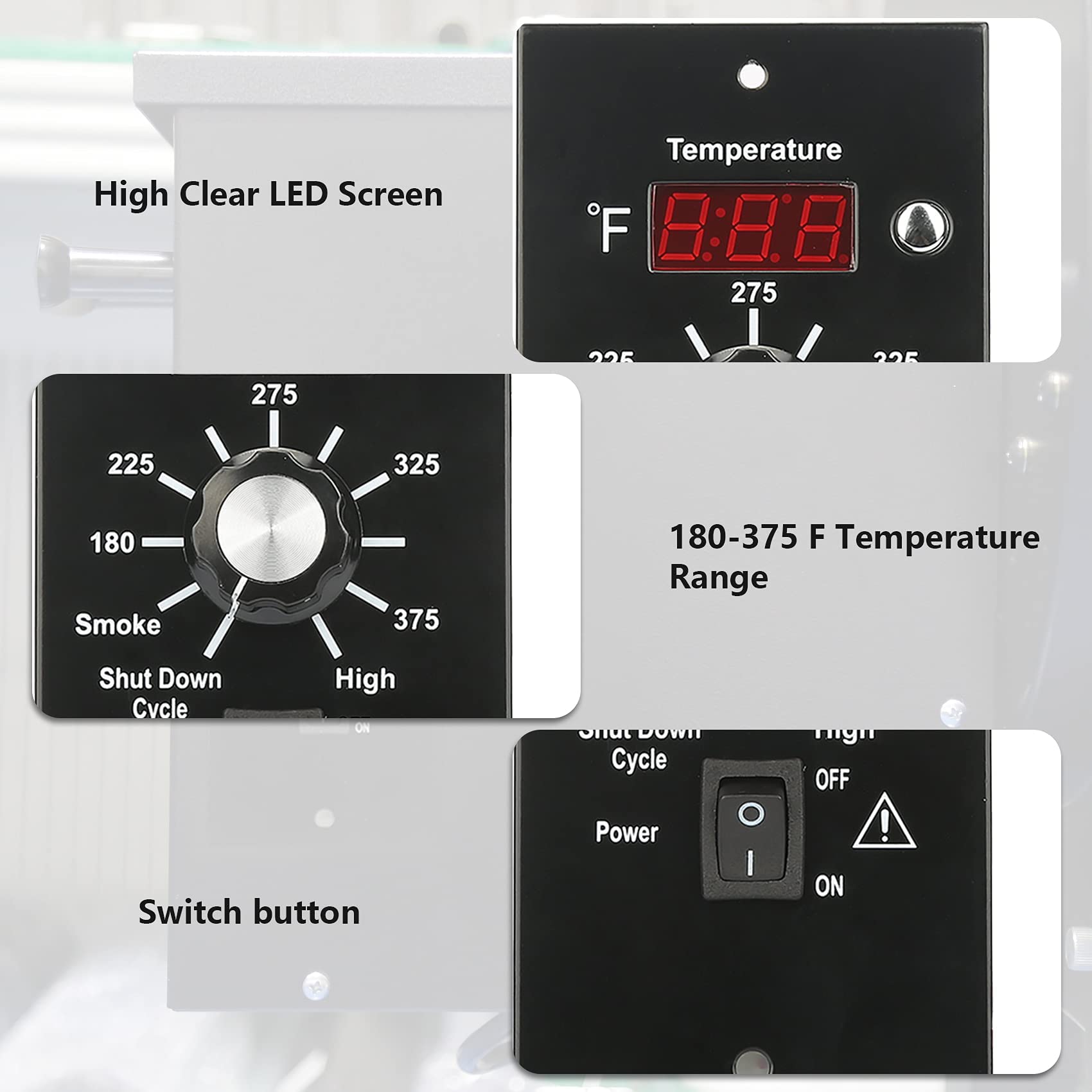 Unidanho controller installed in a Traeger grill, restores steady heat control