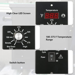 Unidanho controller installed in a Traeger grill, restores steady heat control