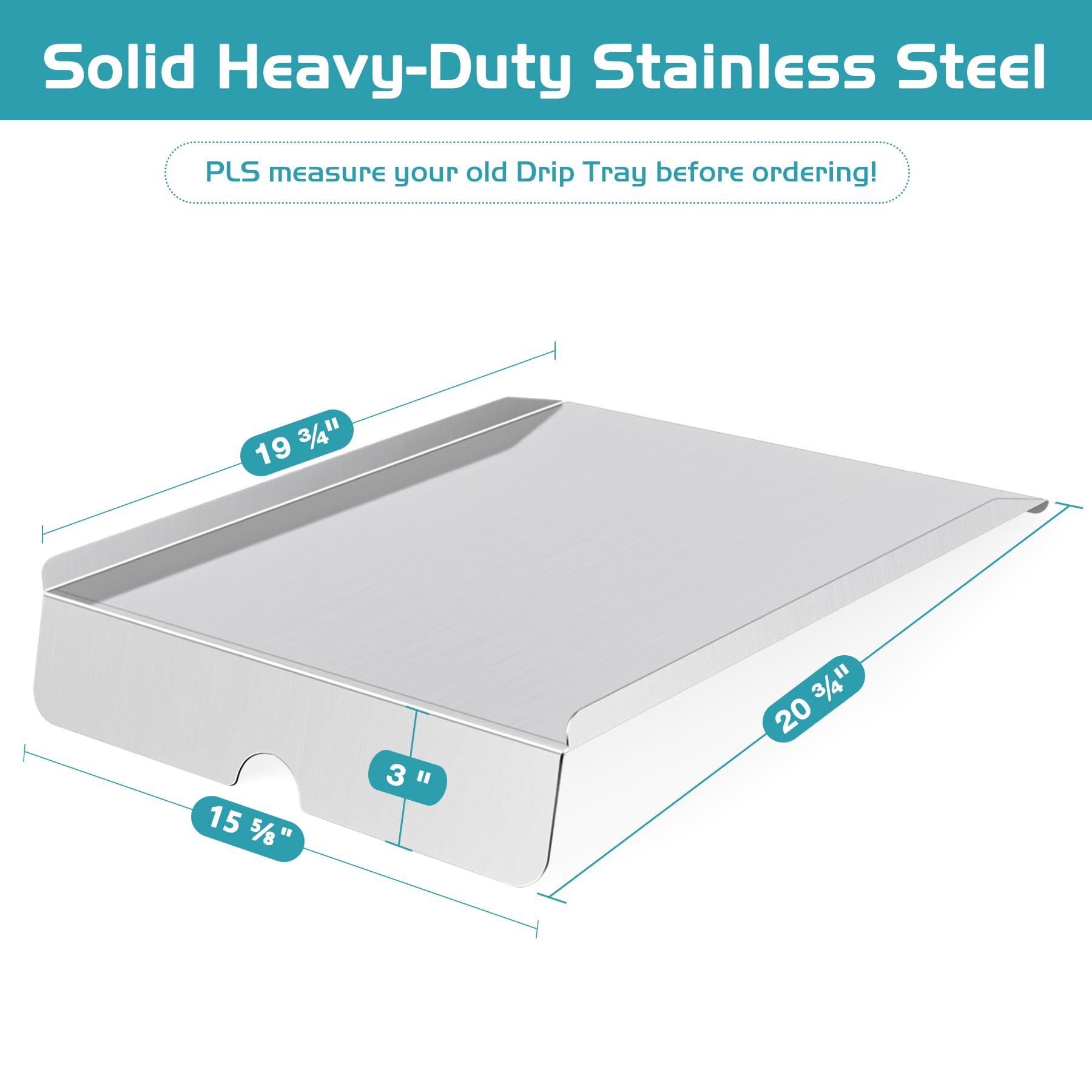 Unidanho tray installed under grill grates illustrating improved heat diffusion and easy fit