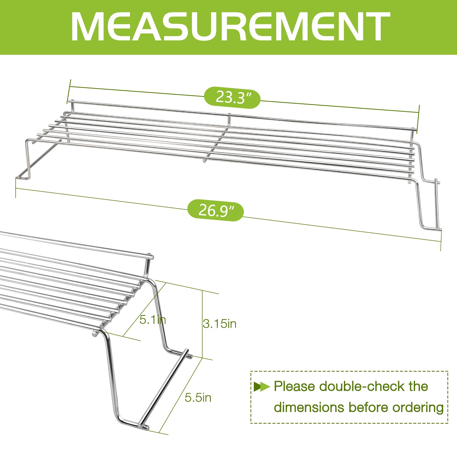 Unidanho label with compatible Weber part numbers for clear replacement verification