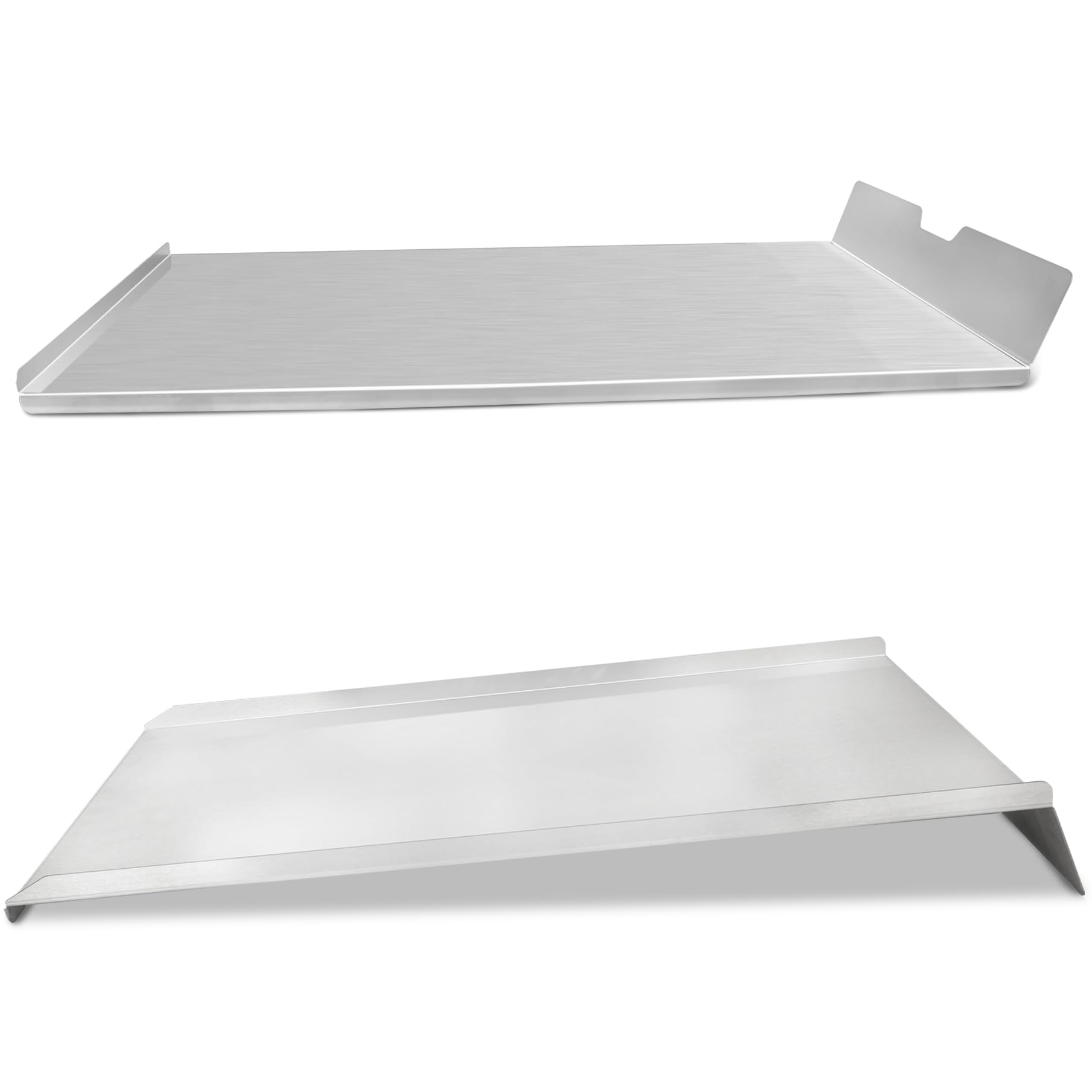 Unidanho tray inside a backyard pellet grill, enhances cooking reliability
