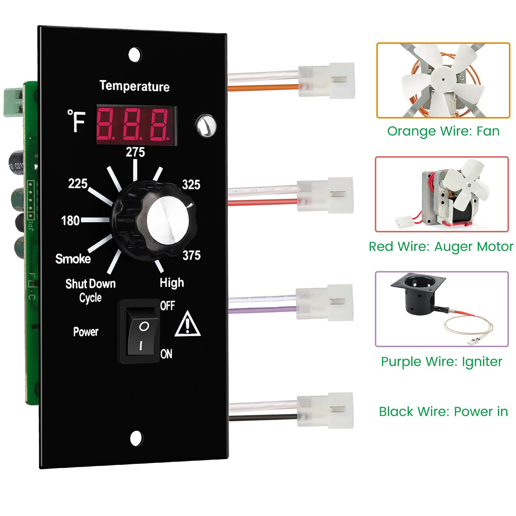 Unidanho wiring harness and connectors ready for plug-and-play installation benefit