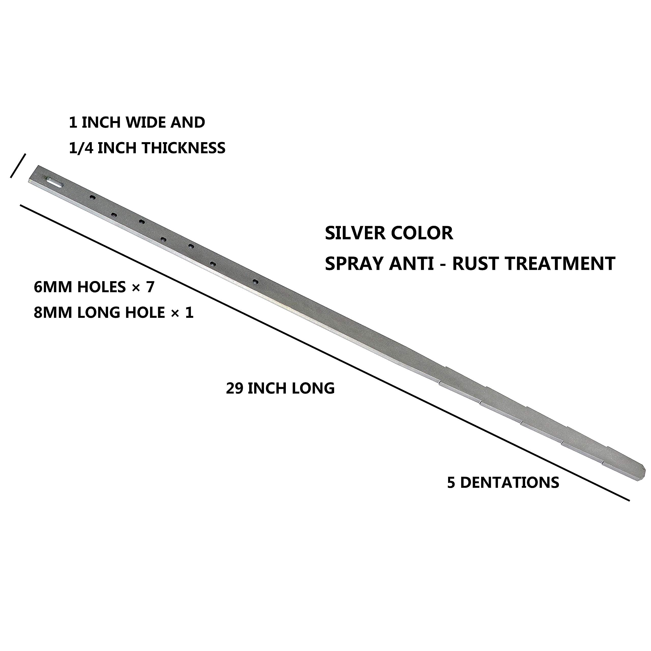 UniExtra stake length measured 30 inches demonstrating fit and reach