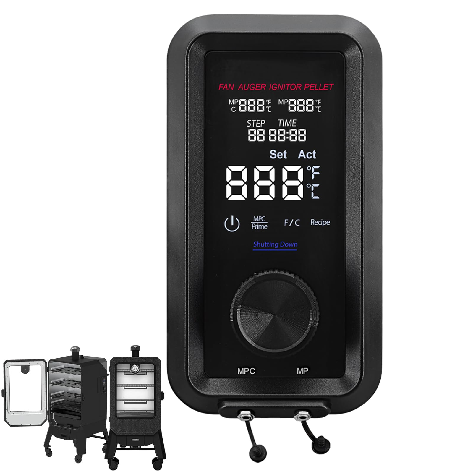 Unifit control board front panel showing display and buttons benefit precise control
