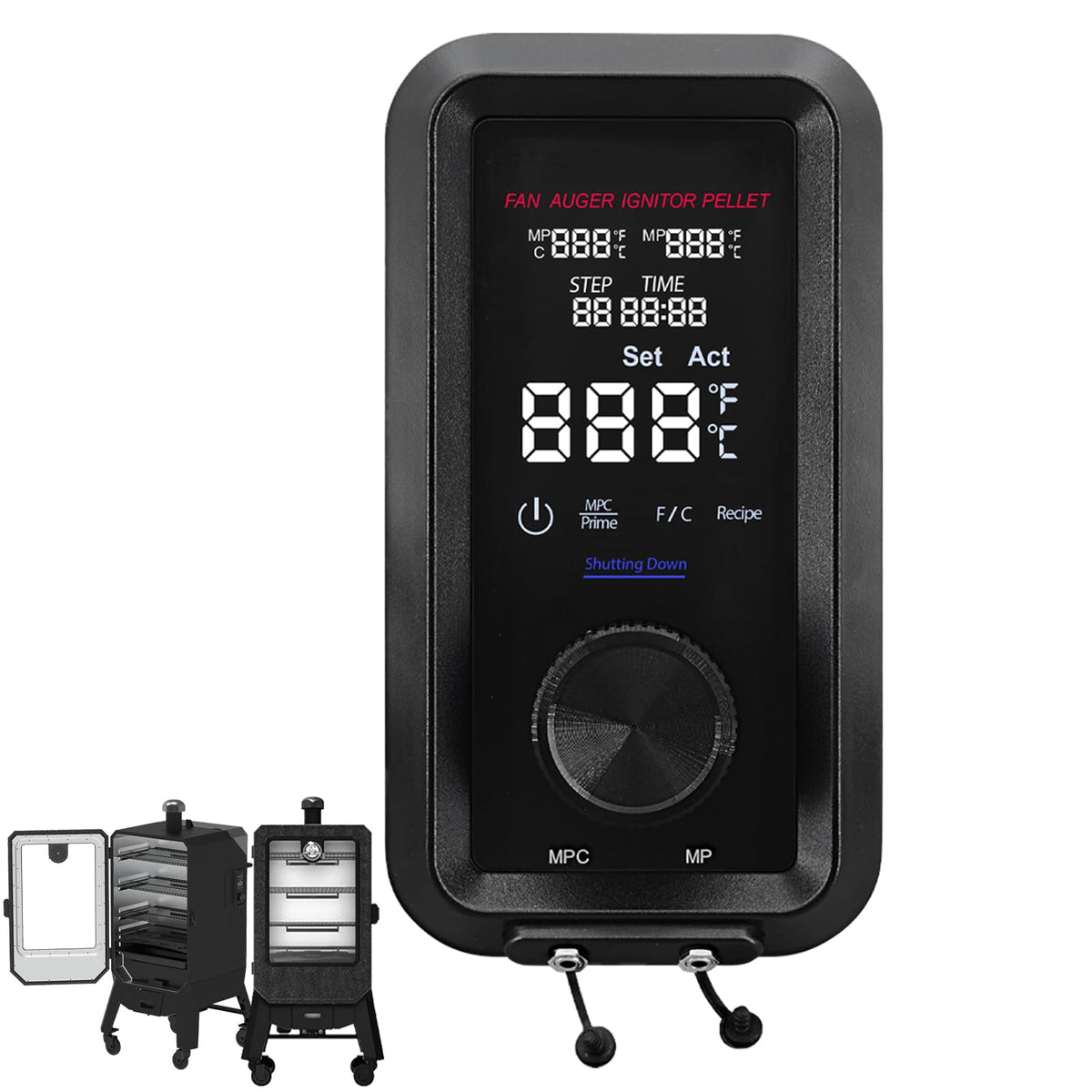 Unifit control board front panel showing display and buttons benefit precise control