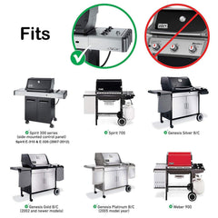 Uniflasy crossover burner detail highlighting fitment and durable stainless-steel construction