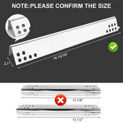 Uniflasy adjustable crossover tube with ruler showing 5 to 9.5 inch range for correct fit